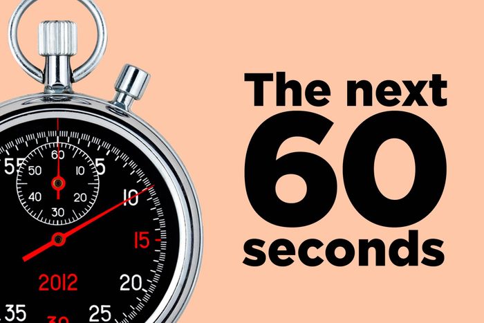 15 Fascinating Things That Will Happen in the Next 60 Seconds