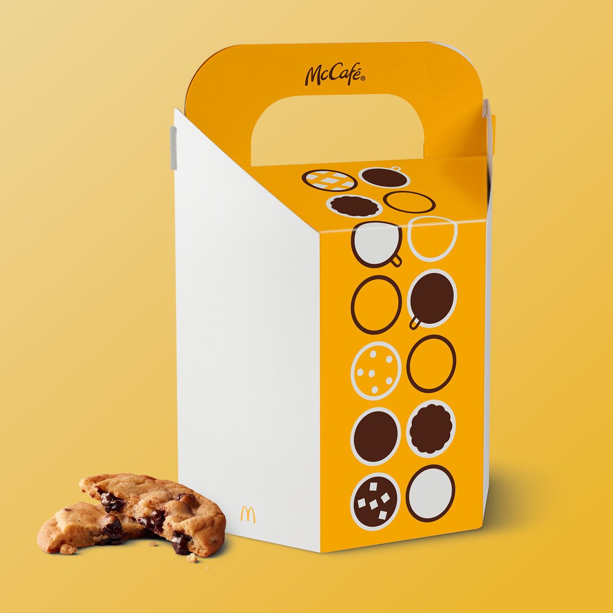 McDonald's Cookie Tote with a cookie outside